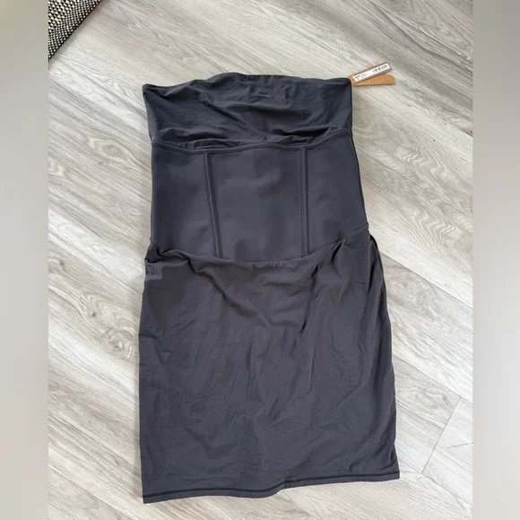 SKIMS | Dresses | Nwt Skims Fits Everybody Corset Tube Dress In Onyx |  Poshmark